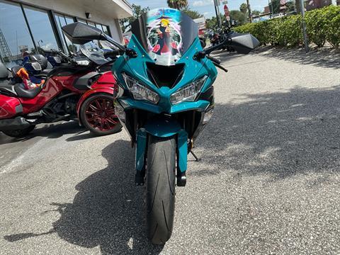 2021 Kawasaki Ninja ZX-6R in Sanford, Florida - Photo 4