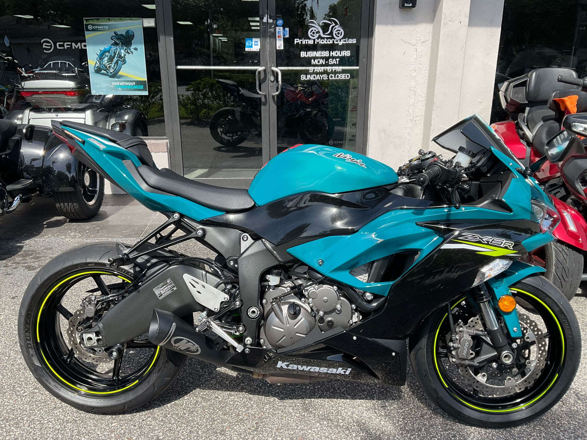 2021 Kawasaki Ninja ZX-6R in Sanford, Florida - Photo 7