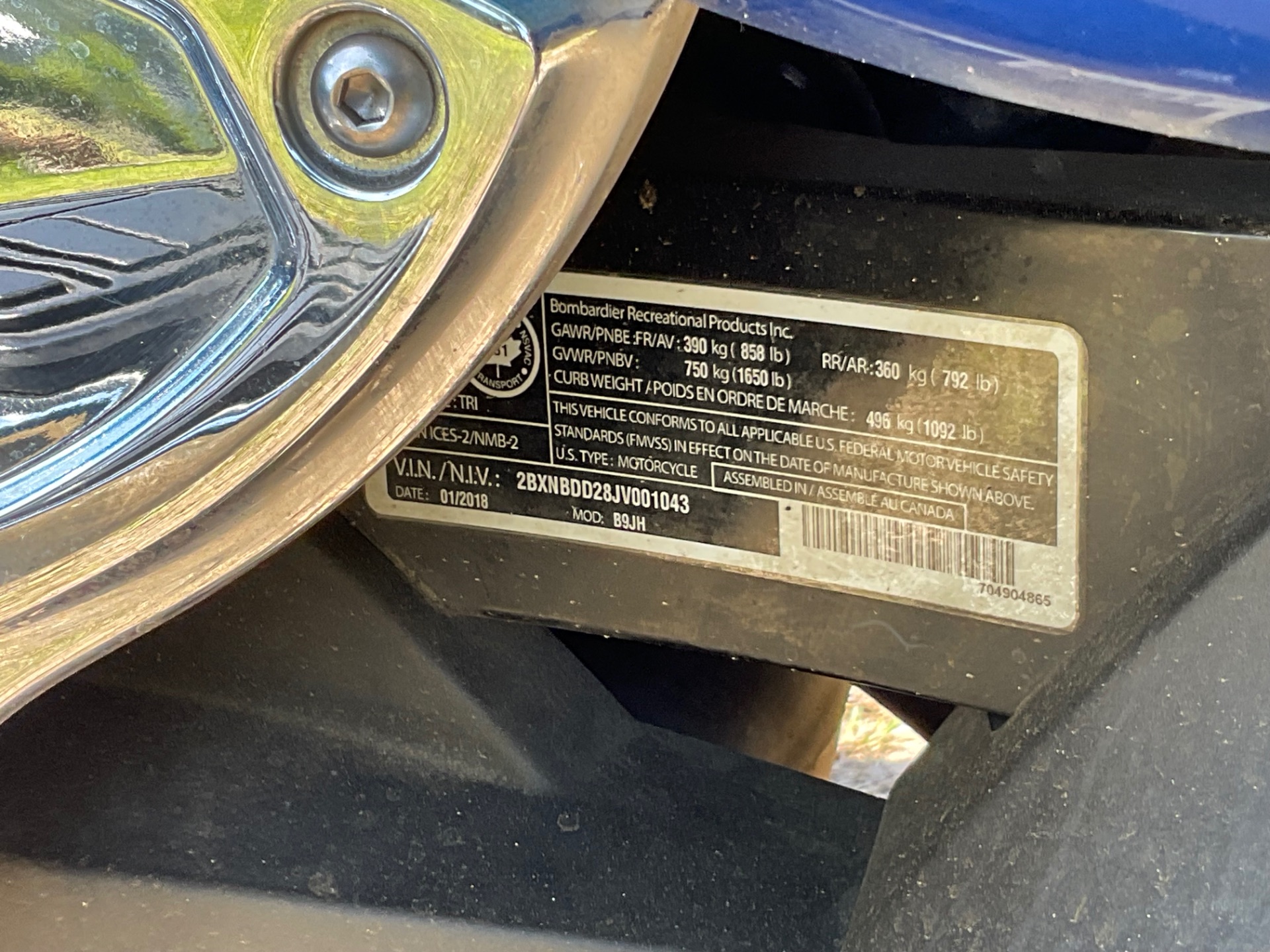 2018 Can-Am Spyder RT Limited in Sanford, Florida - Photo 30