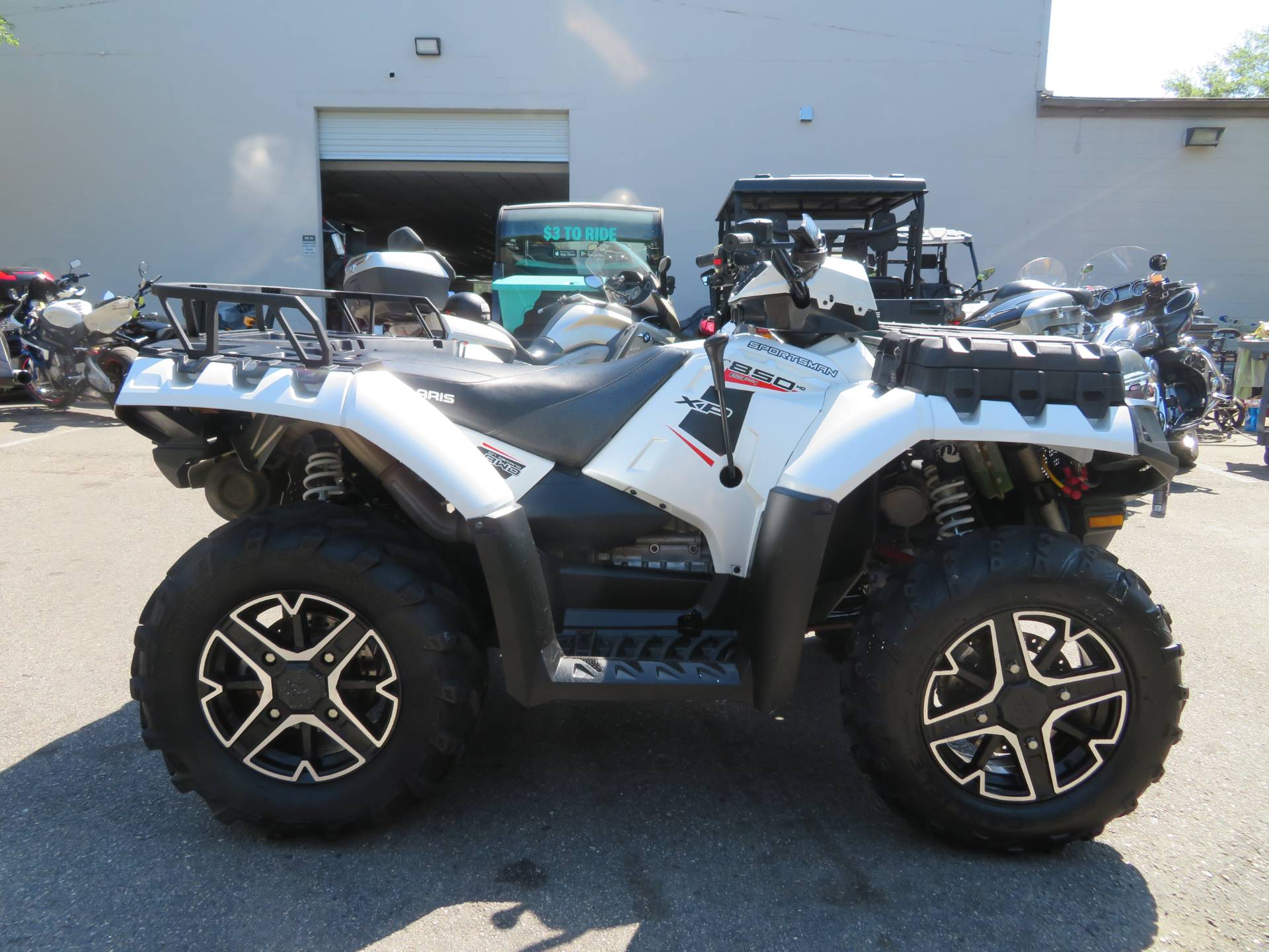 Used 14 Polaris Sportsman Xp 850 H O Eps Le Atvs In Sanford Fl Pol Pearl White