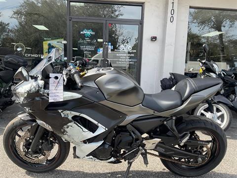 2022 Kawasaki Ninja 650 in Sanford, Florida - Photo 1