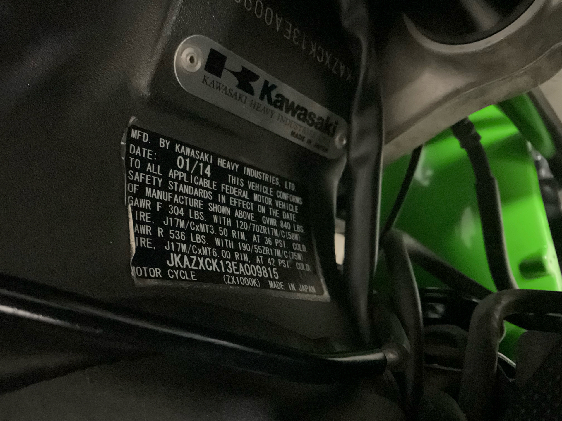 2014 Kawasaki Ninja® ZX™-10R ABS in Sanford, Florida - Photo 28