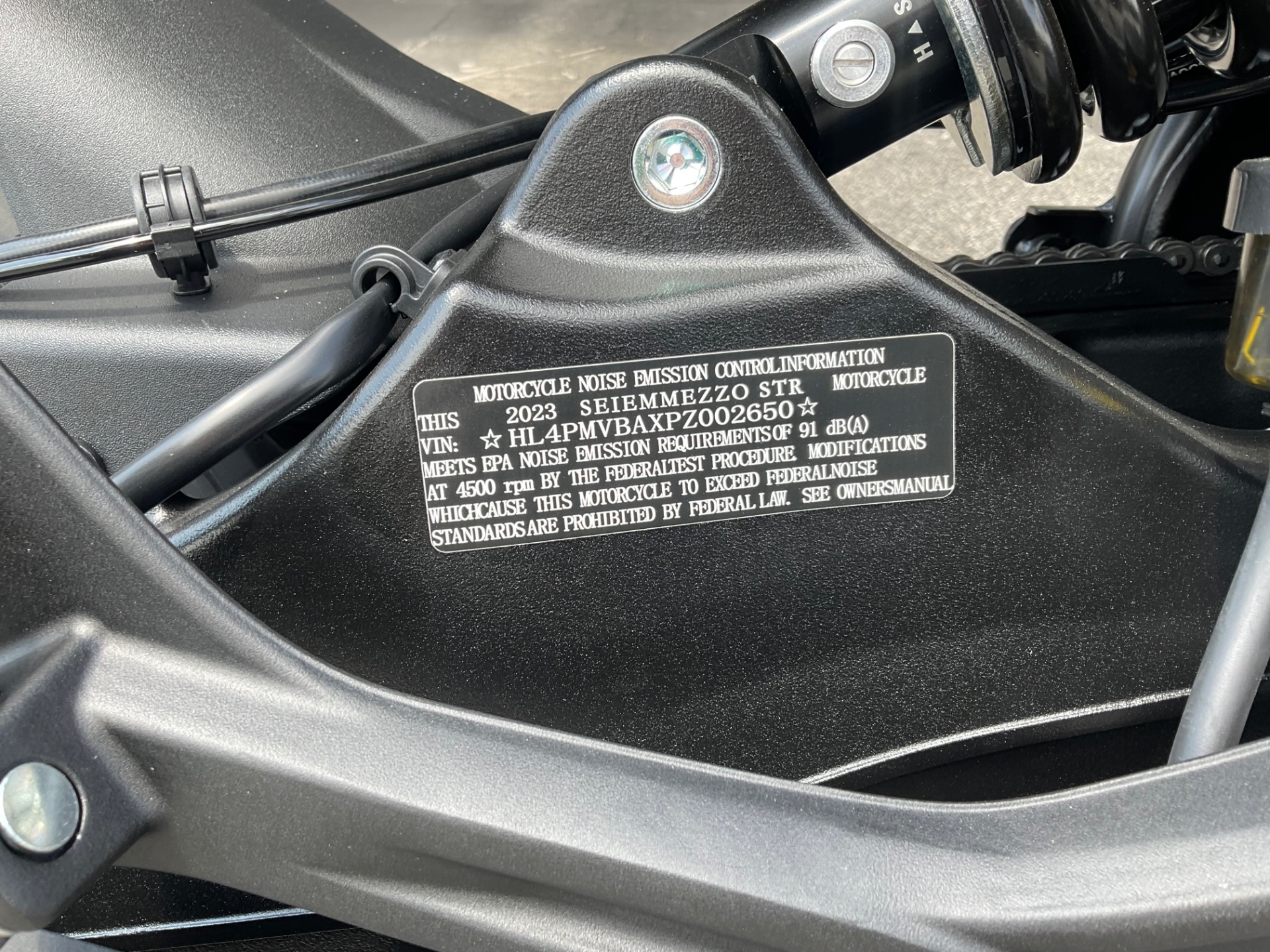 2023 Moto Morini SEIEMMEZZO STR in Sanford, Florida - Photo 29