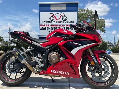 2022 Honda CBR500R ABS in Melbourne, Florida - Photo 1
