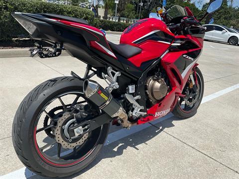 2022 Honda CBR500R ABS in Melbourne, Florida - Photo 8