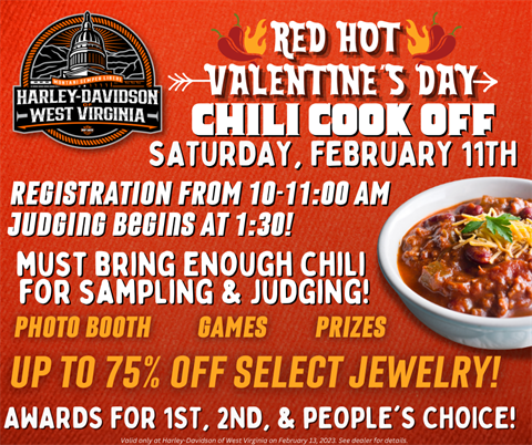 Red Hot Valentine's Day Chili Cook Off