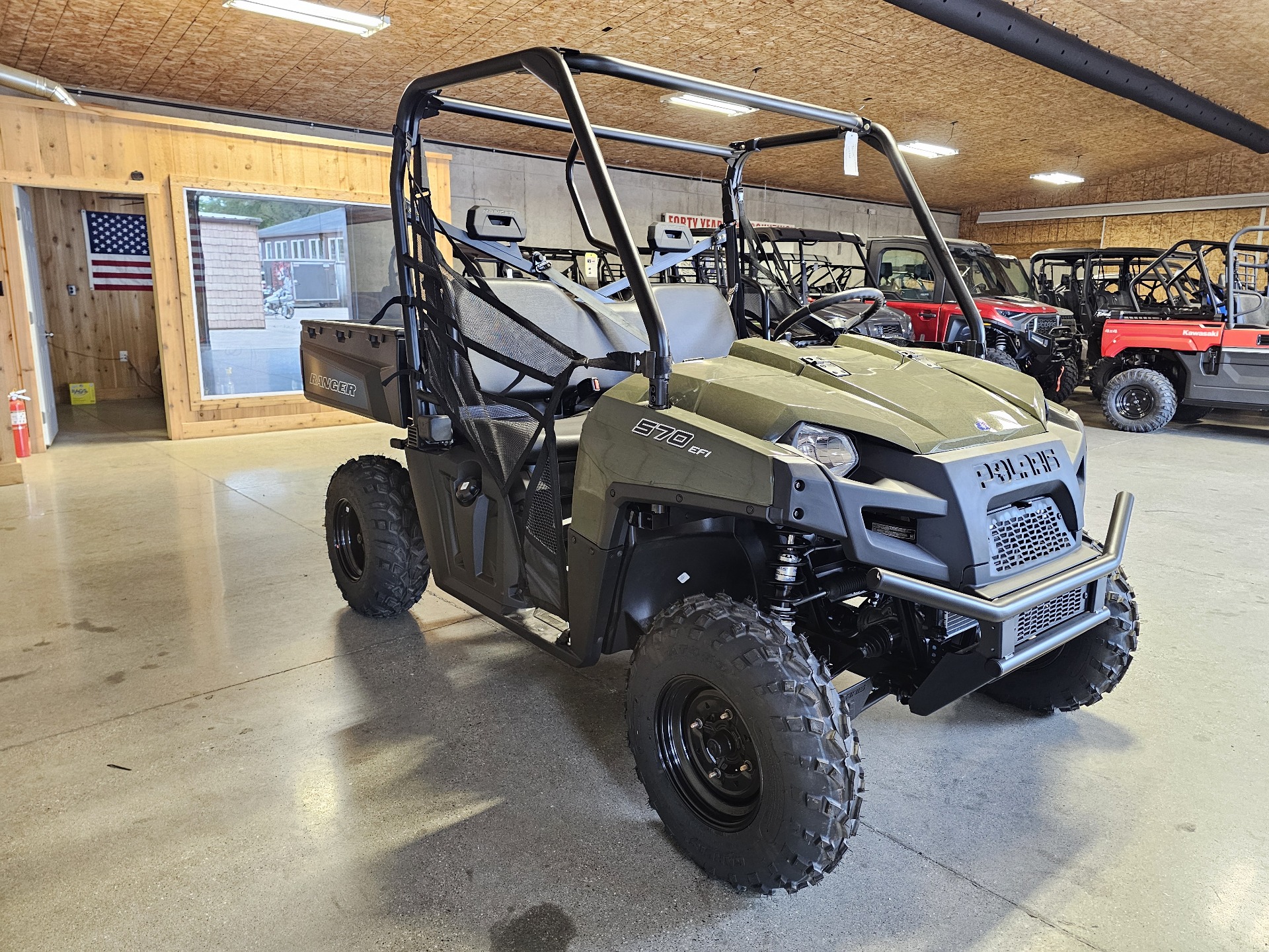 2024 Polaris Ranger 570 Full-Size in Cement City, Michigan - Photo 4