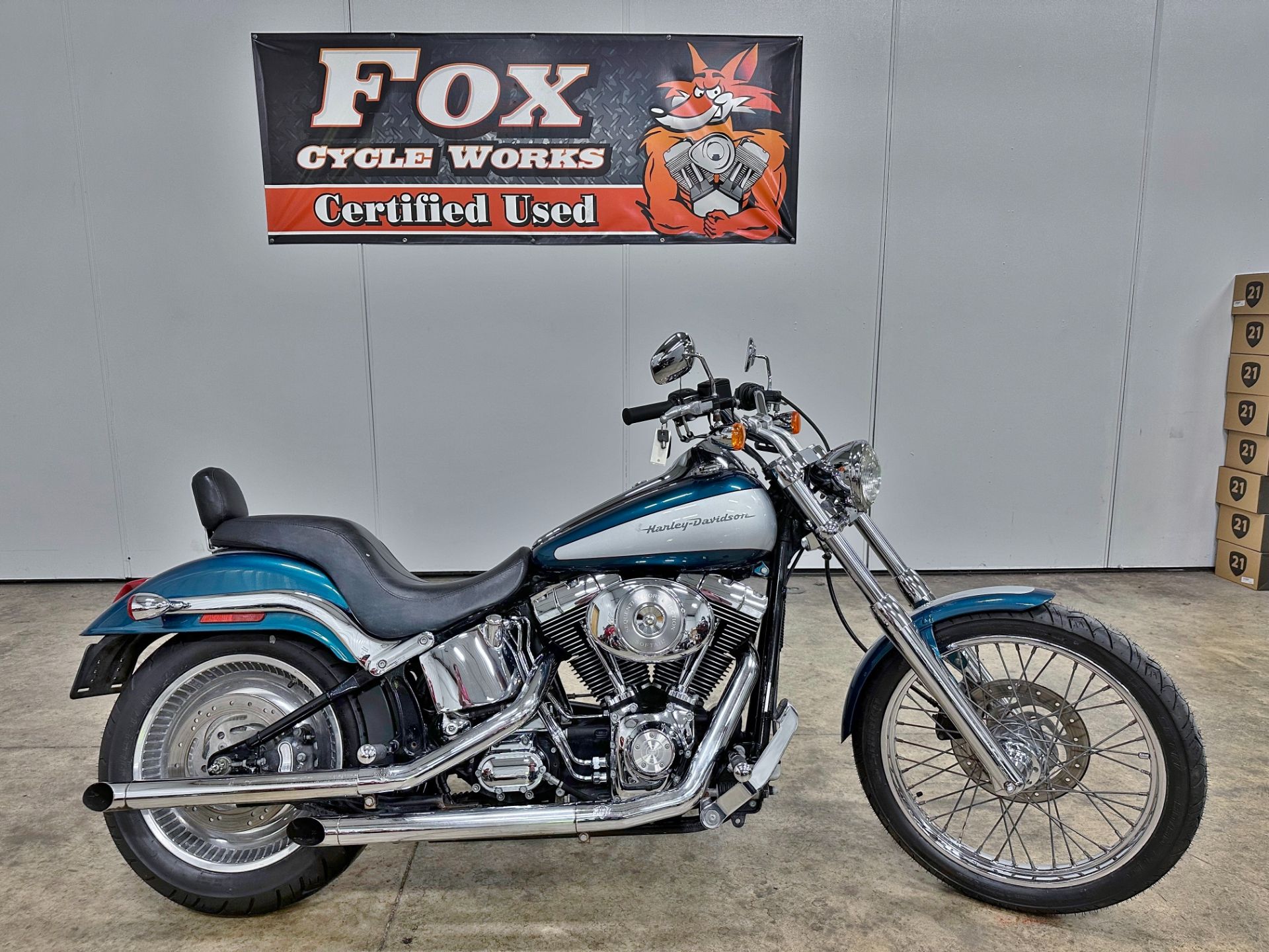 2004 Harley-Davidson FXSTD/FXSTDI Softail® Deuce™ in Sandusky, Ohio - Photo 1