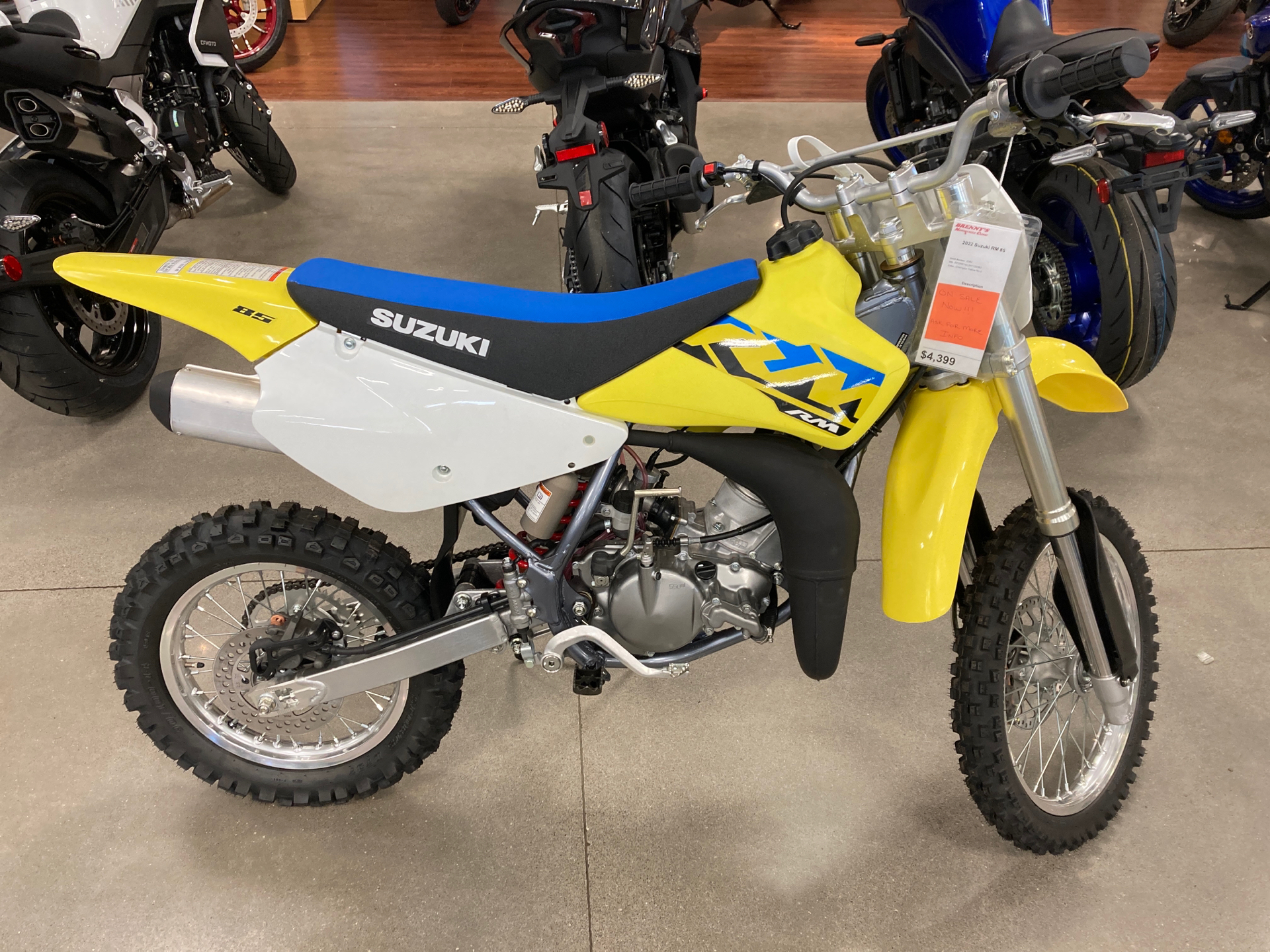 2022 Suzuki RM85 in Bettendorf, Iowa - Photo 1