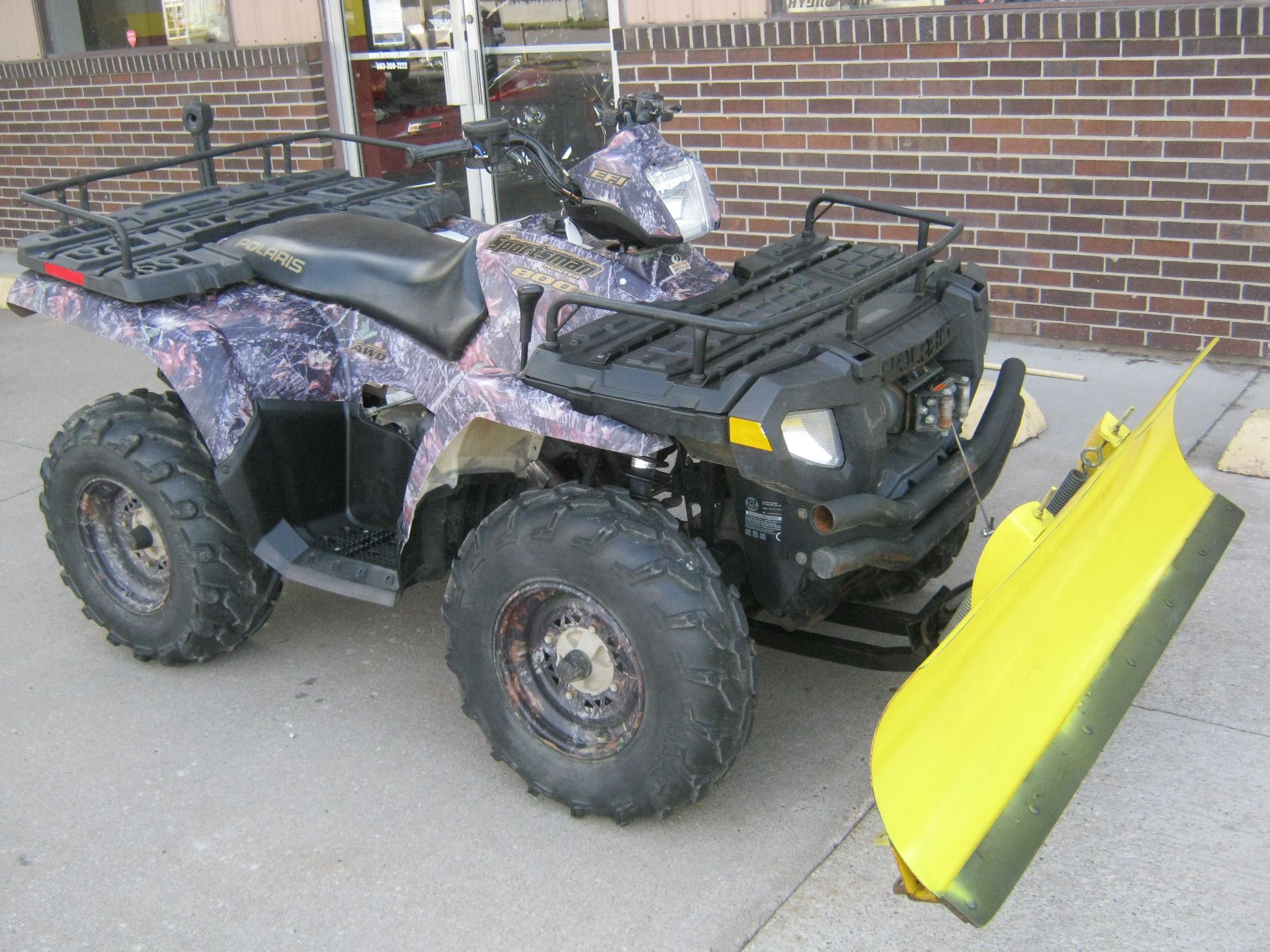 2005 Polaris Sportsman 800 Snow Plow in Bettendorf, Iowa - Photo 1