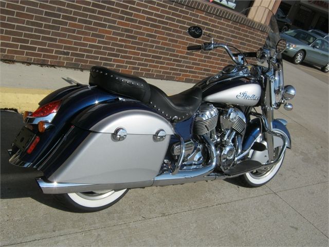 2017 Indian Motorcycle Springfield Sapphire Blue over Star Silver in Bettendorf, Iowa - Photo 15