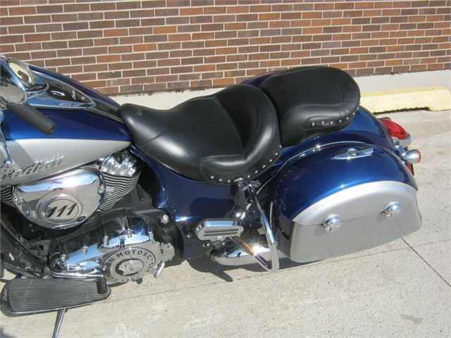 2017 Indian Motorcycle Springfield Sapphire Blue over Star Silver in Bettendorf, Iowa - Photo 19