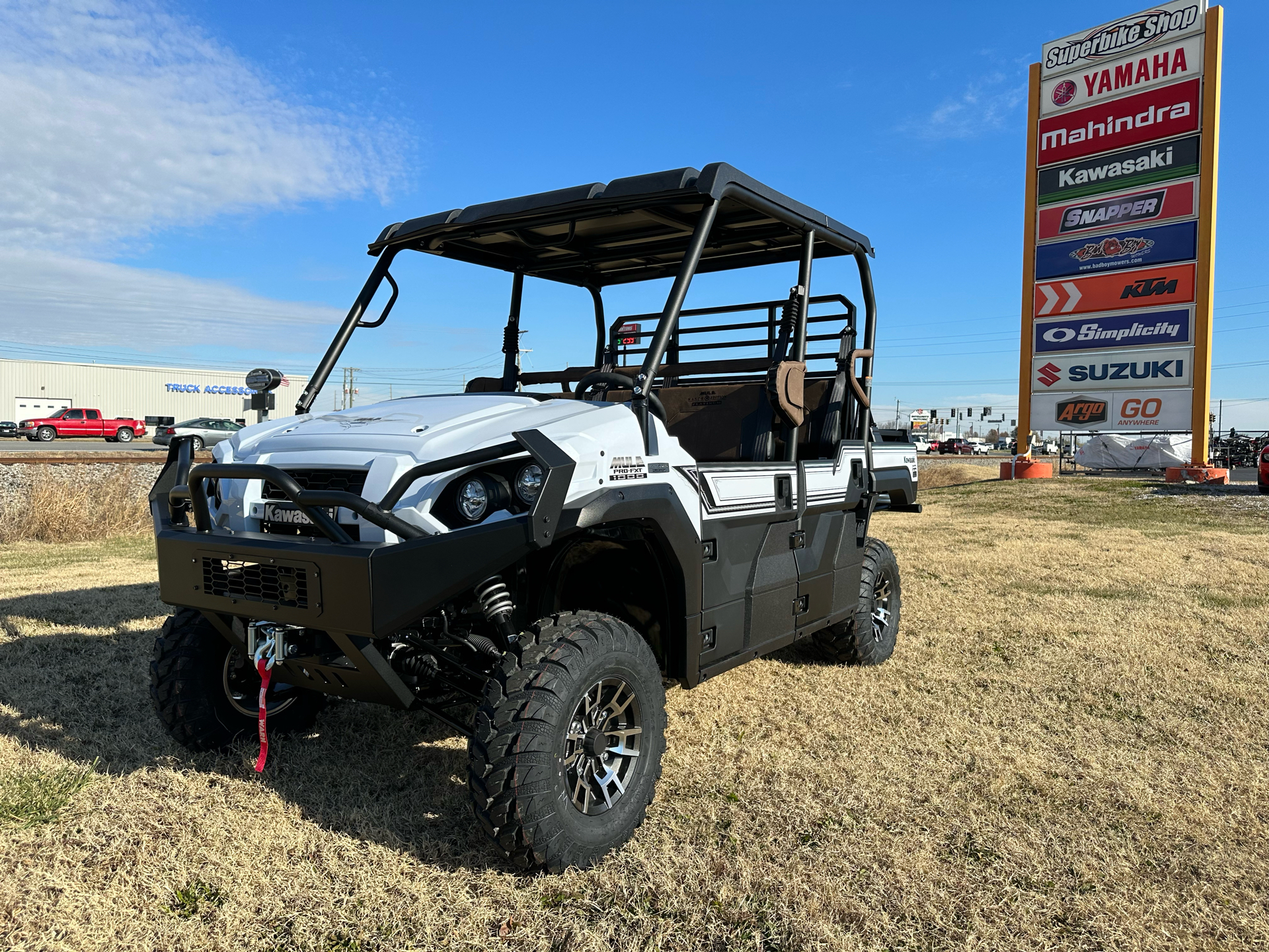 2024 Kawasaki MULE PRO-FXT 1000 Platinum Ranch Edition in Evansville, Indiana - Photo 3