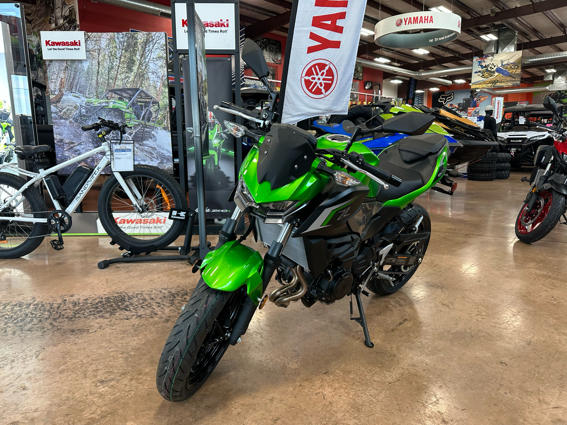 2024 Kawasaki Z500 ABS in Evansville, Indiana - Photo 3