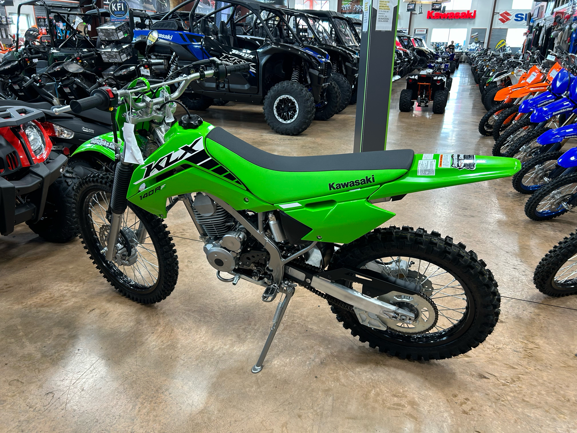 2025 Kawasaki KLX 140R F in Evansville, Indiana - Photo 4