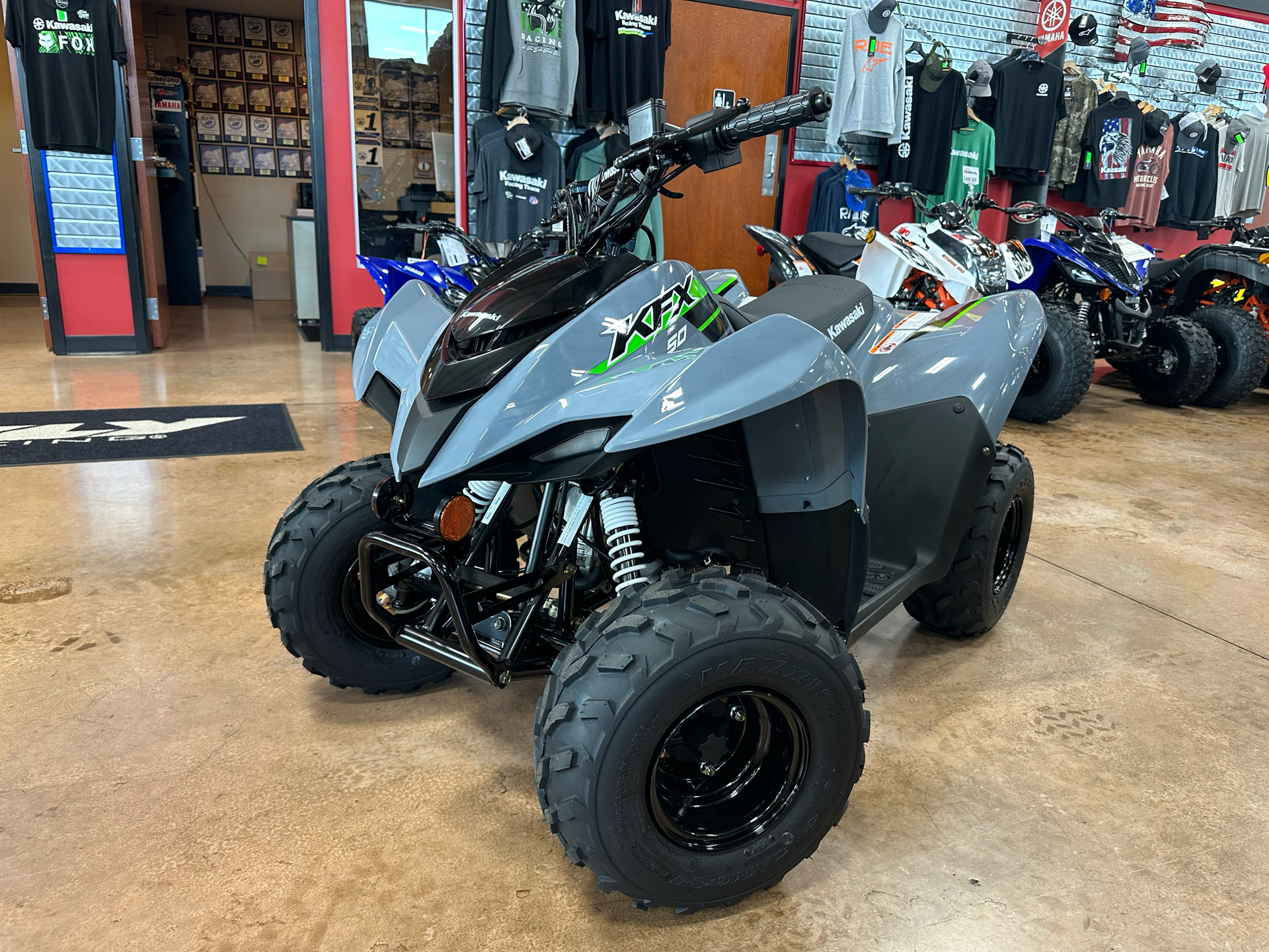 2025 Kawasaki KFX 50 in Evansville, Indiana - Photo 1