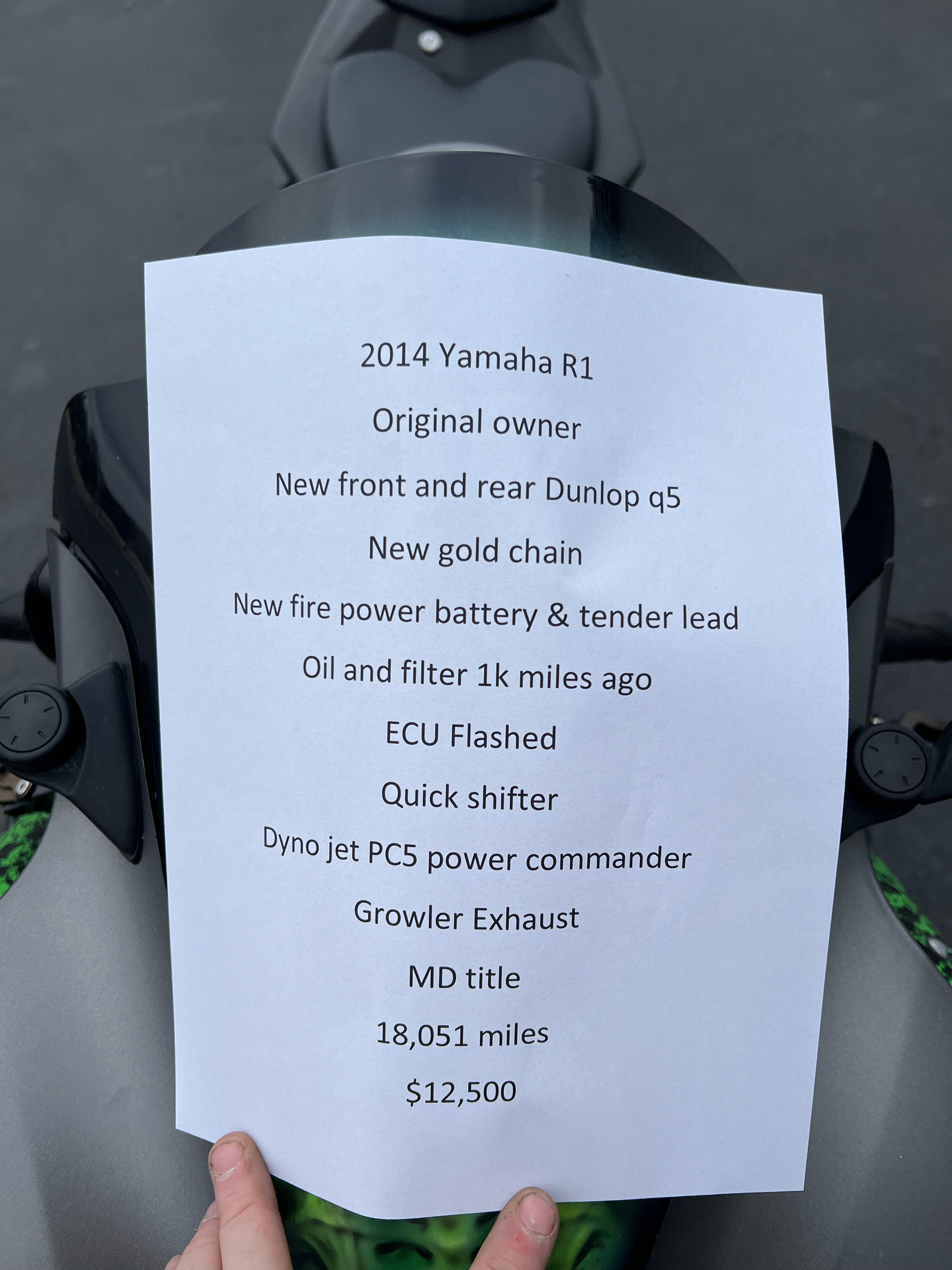 2014 Yamaha YZF-R1 in Hanover, Maryland - Photo 12