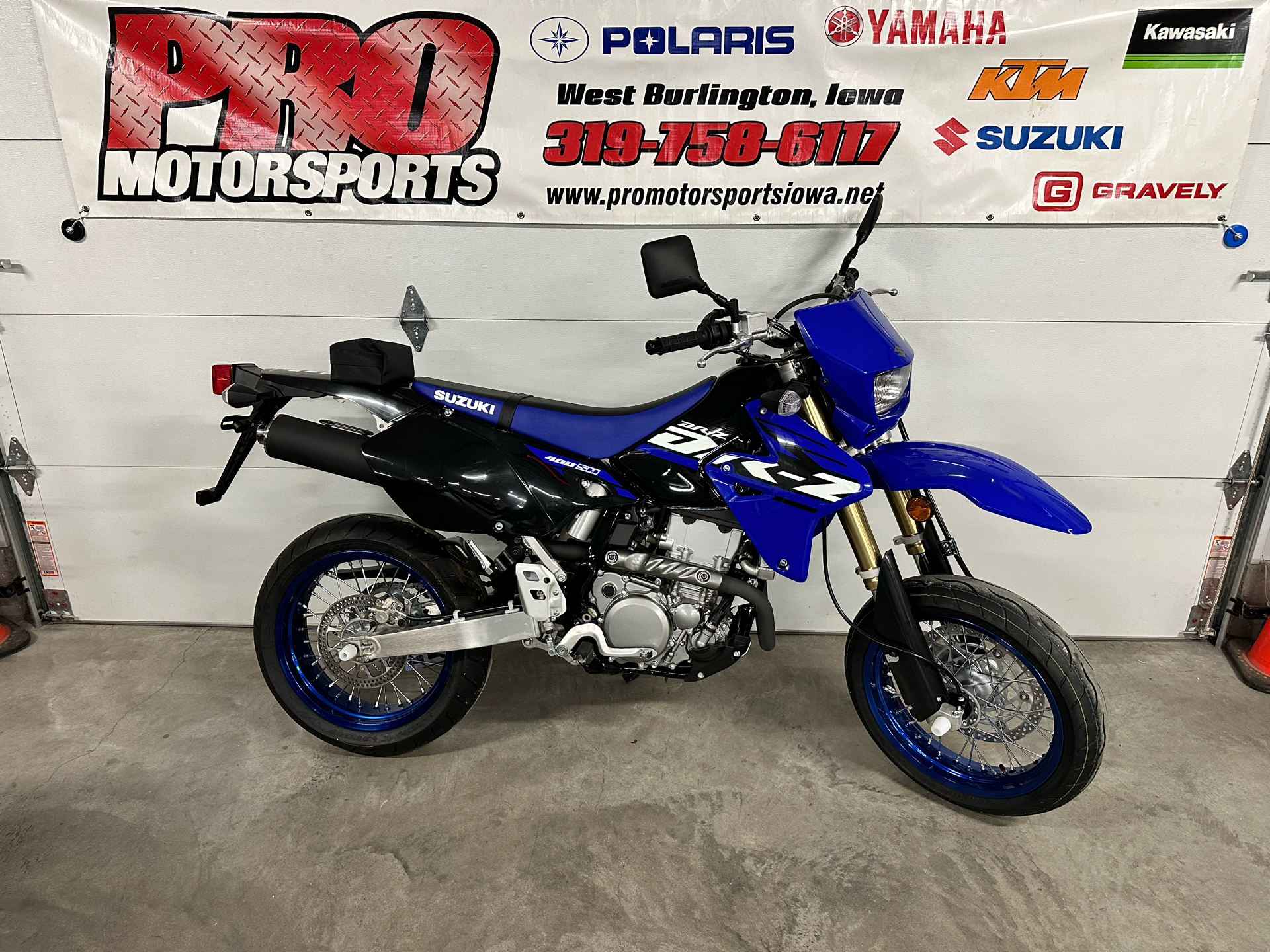 2024 Suzuki DR-Z400SM in West Burlington, Iowa - Photo 1