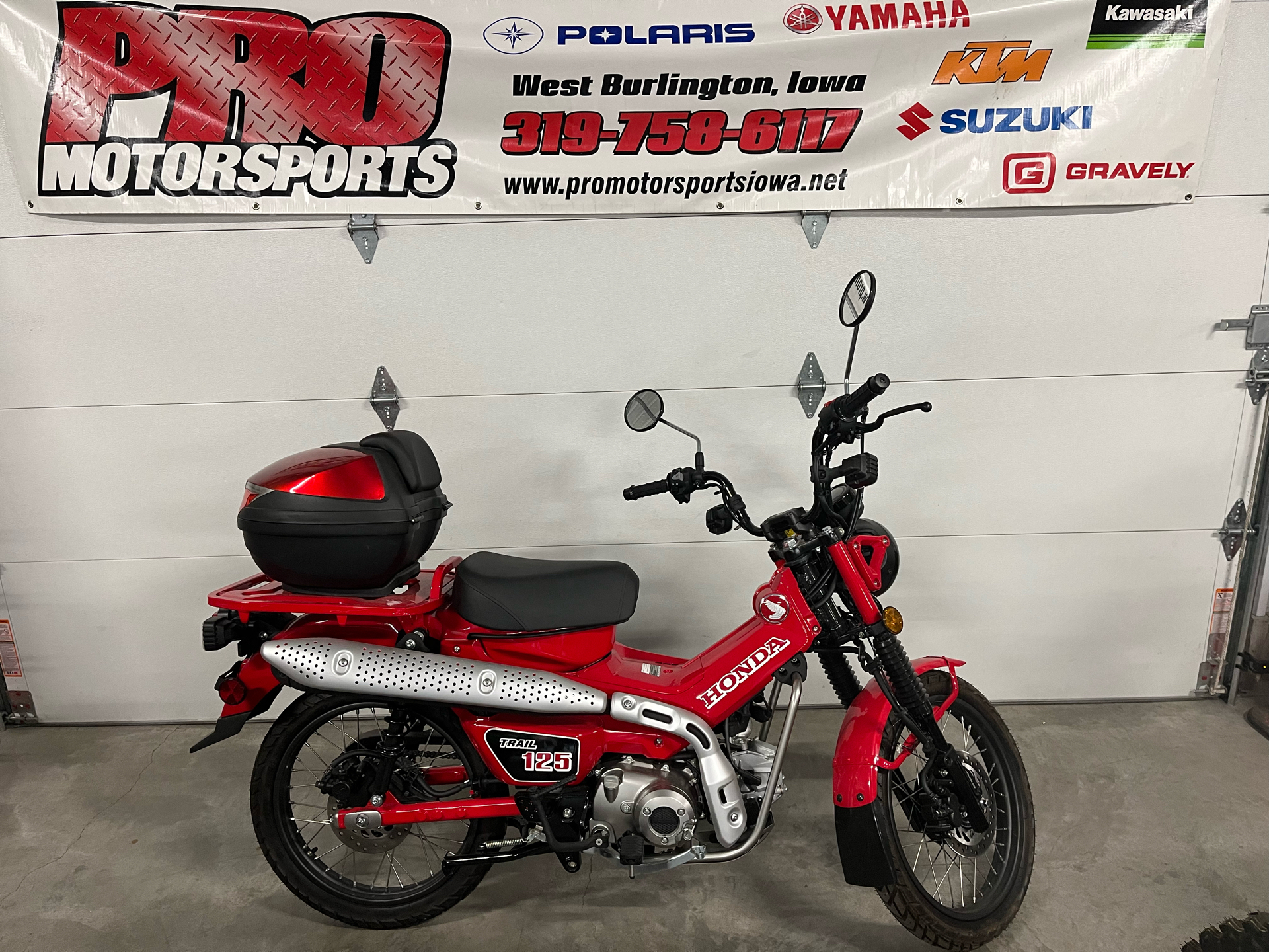 2021 Honda Trail125 ABS in West Burlington, Iowa - Photo 1