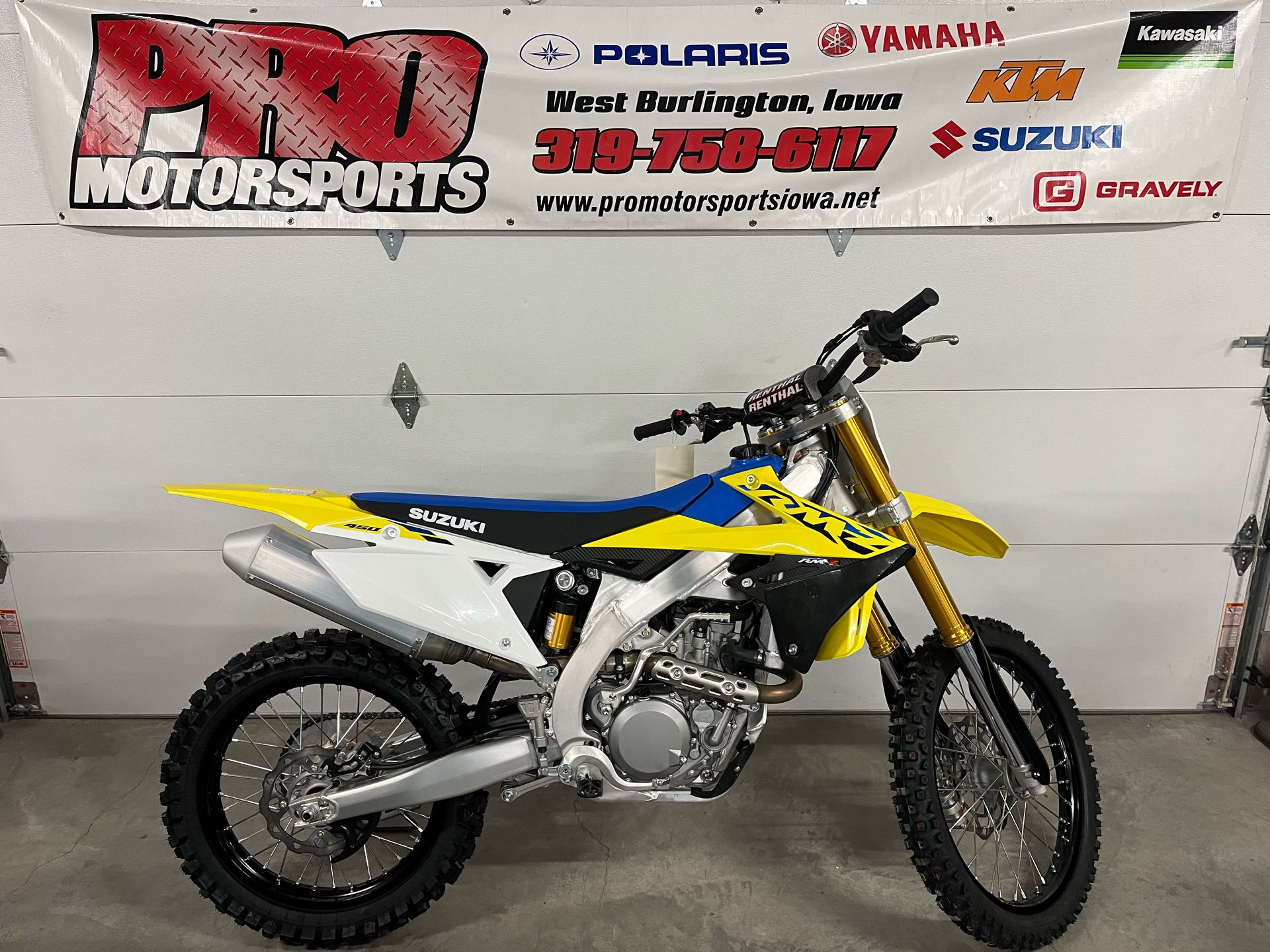 2025 Suzuki RM-Z450 in West Burlington, Iowa - Photo 1