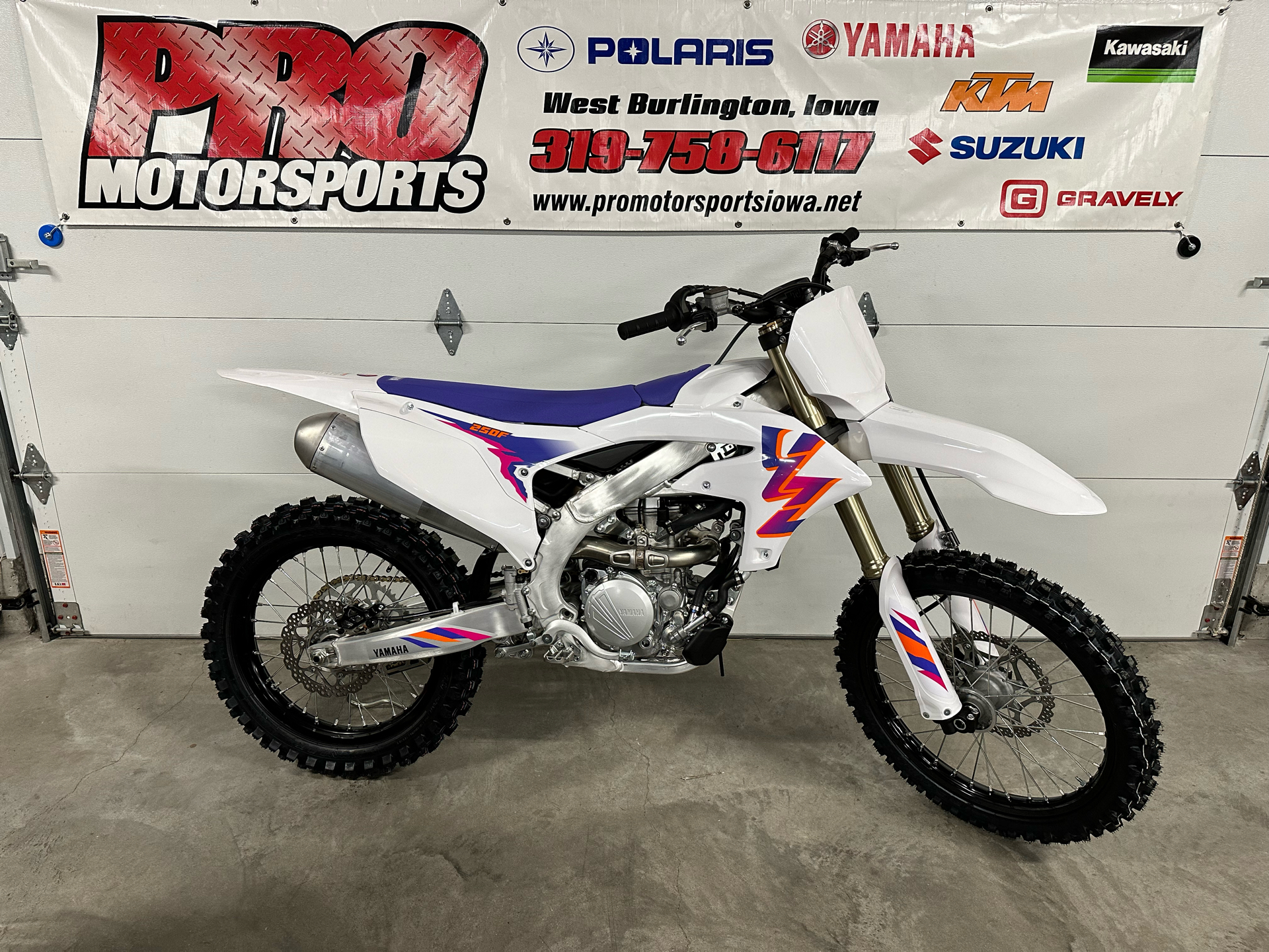 2024 Yamaha YZ250F 50th Anniversary Edition in West Burlington, Iowa - Photo 1