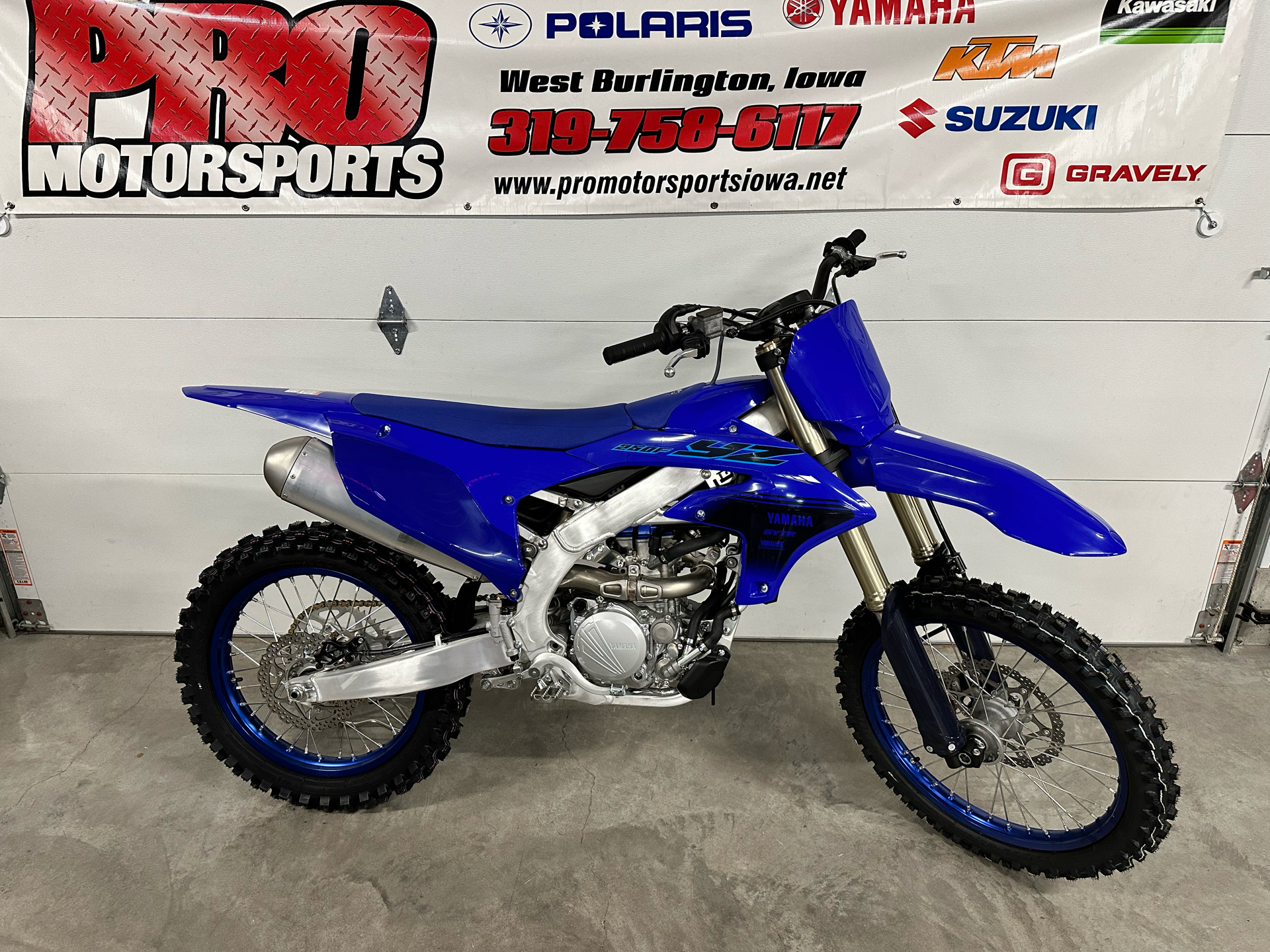 2024 Yamaha YZ250F in West Burlington, Iowa - Photo 1