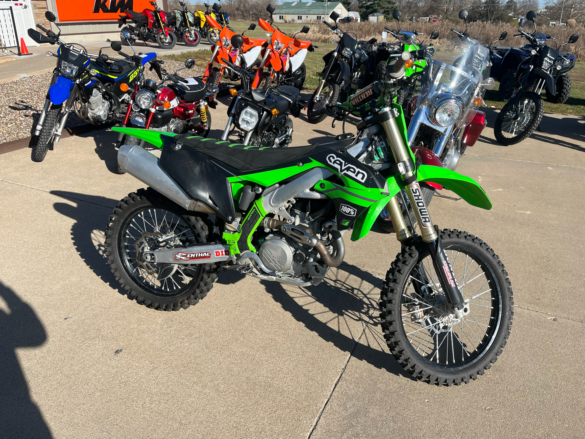 2019 Kawasaki KX 450 in West Burlington, Iowa - Photo 1