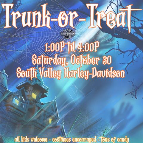 South Valley Harley - Kids Trunk-or-Treat Costume Event 