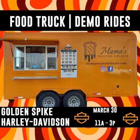 DEMO DAY / FOOD TRUCK EVENT AT GOLDEN SPIKE 
