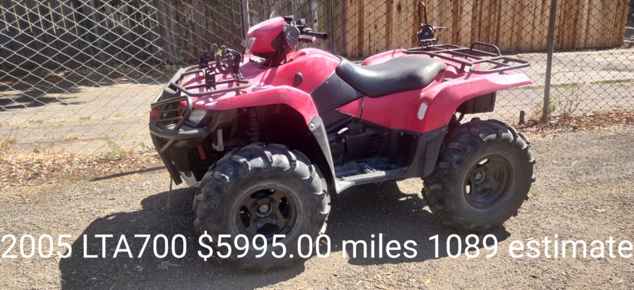 2005 Suzuki King Quad 700 LT-A700X in Vallejo, California - Photo 2