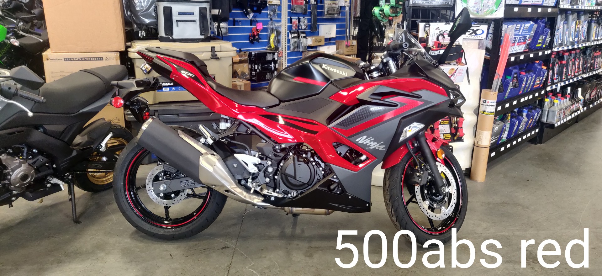 2024 Kawasaki Ninja 500 ABS in Vallejo, California - Photo 1