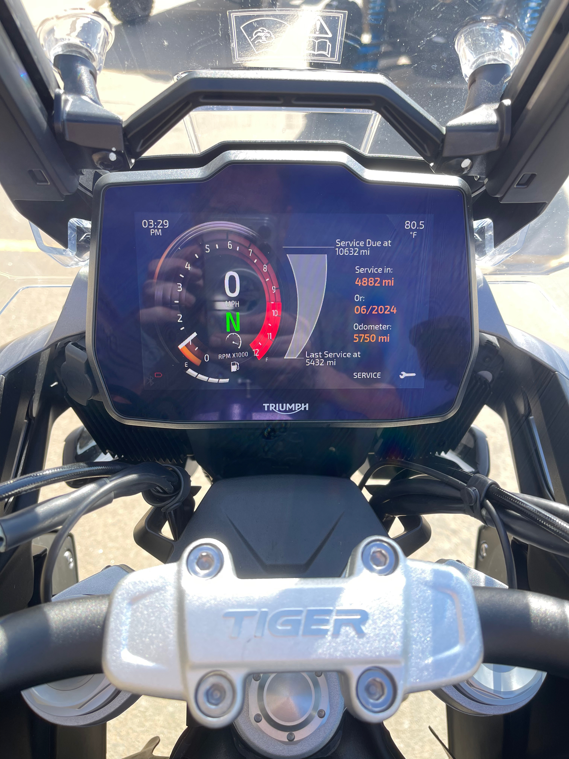 2023 Triumph Tiger 1200 GT Pro with APR in Norman, Oklahoma - Photo 9
