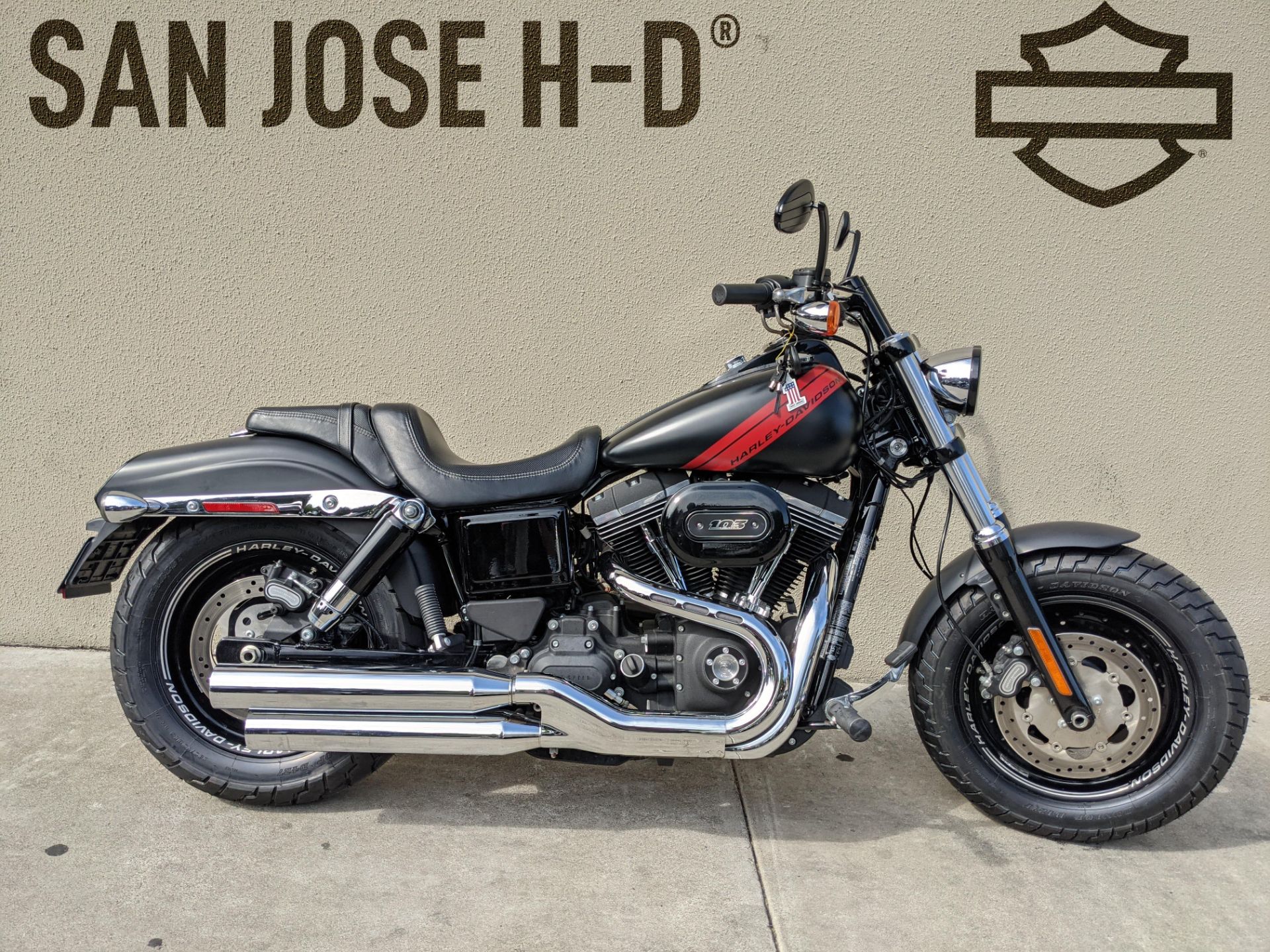 Used 2016 Harley Davidson Fat Bob Black Denim Motorcycles In San Jose Ca U325061