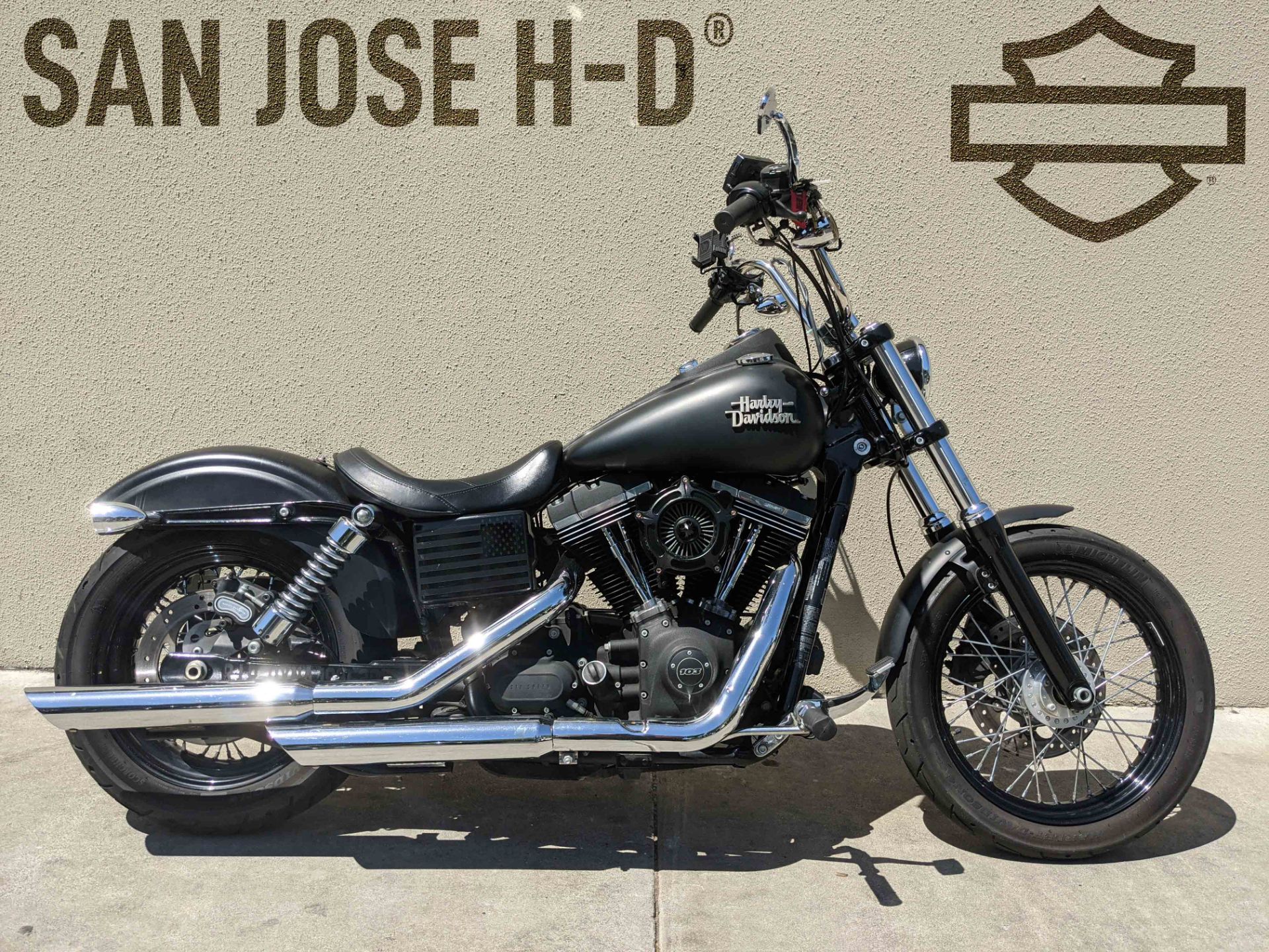 Used 2016 Harley Davidson Street Bob Black Denim Motorcycles In San Jose Ca U317234