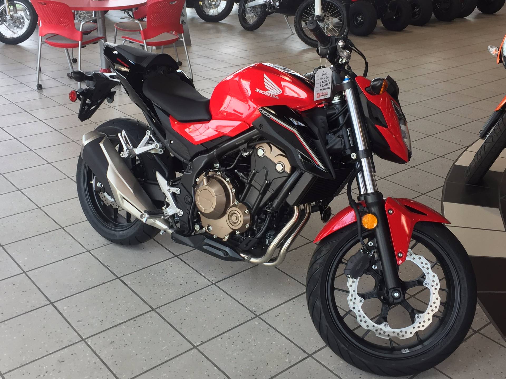 2017 Honda CB500F For Sale Troy, OH : 52952