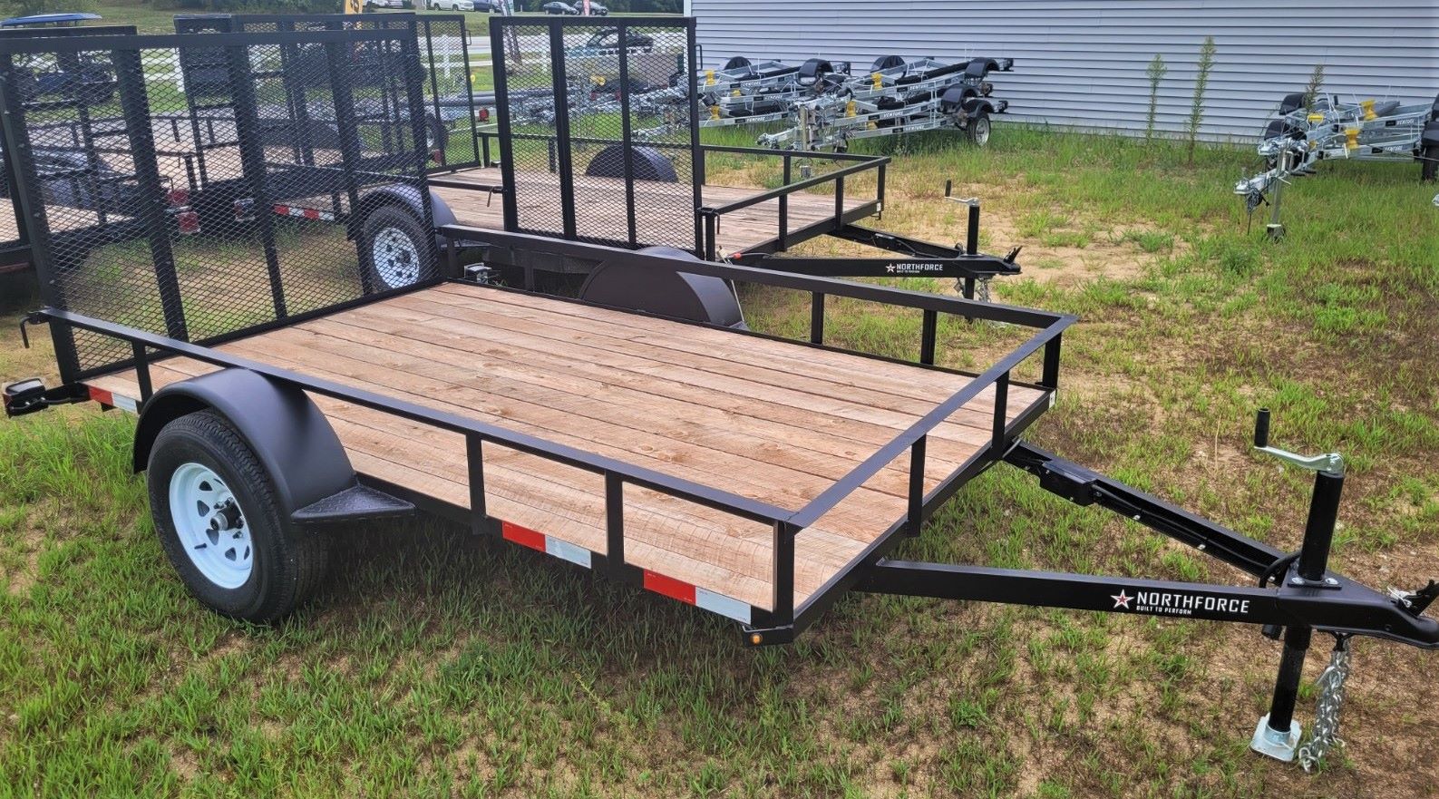 2022 North Force Utility Trailer 3.5 K 6' X 10' Angle Top Rail in Barrington, New Hampshire - Photo 1