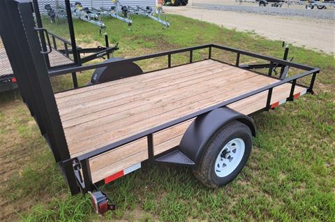 2022 North Force Utility Trailer 3.5 K 6' X 10' Angle Top Rail in Barrington, New Hampshire - Photo 3