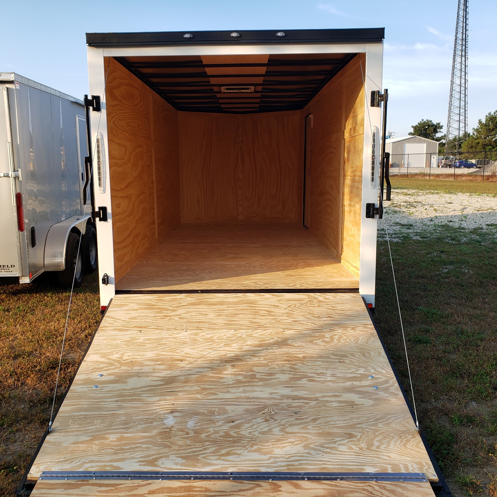 New 2020 Spartan Trailers 7 X 16 ENCLOSED TANDEM AXLE BLACKOUT TRIM ...