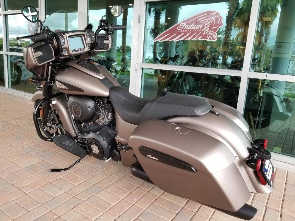 New 2019 Indian Chieftain® Dark Horse® Abs Bronze Smoke 