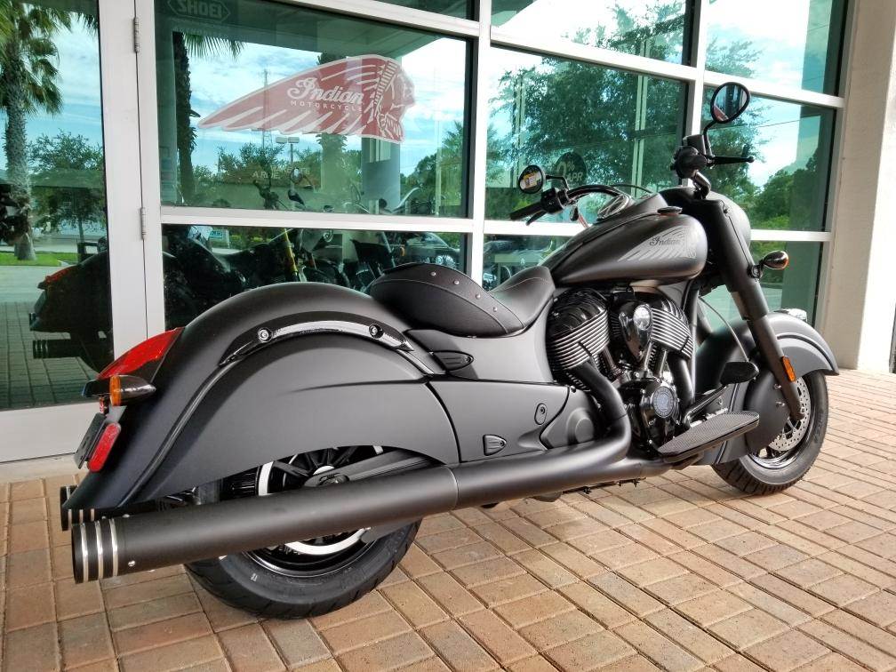 New 2019 Indian Chief® Dark Horse® ABS Thunder Black Smoke ...