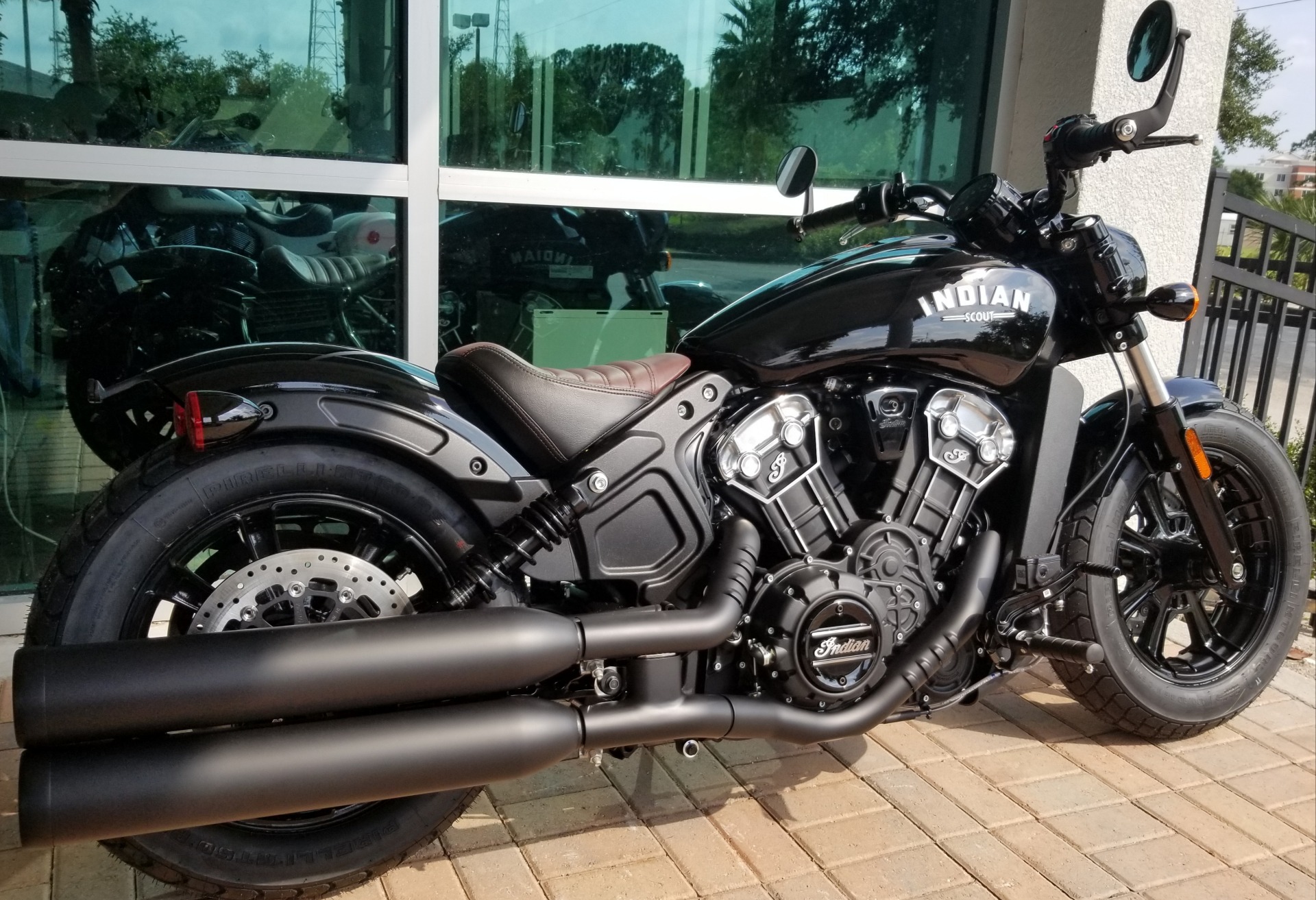 new-2020-indian-scout-bobber-thunder-black-motorcycles-in-palm-bay