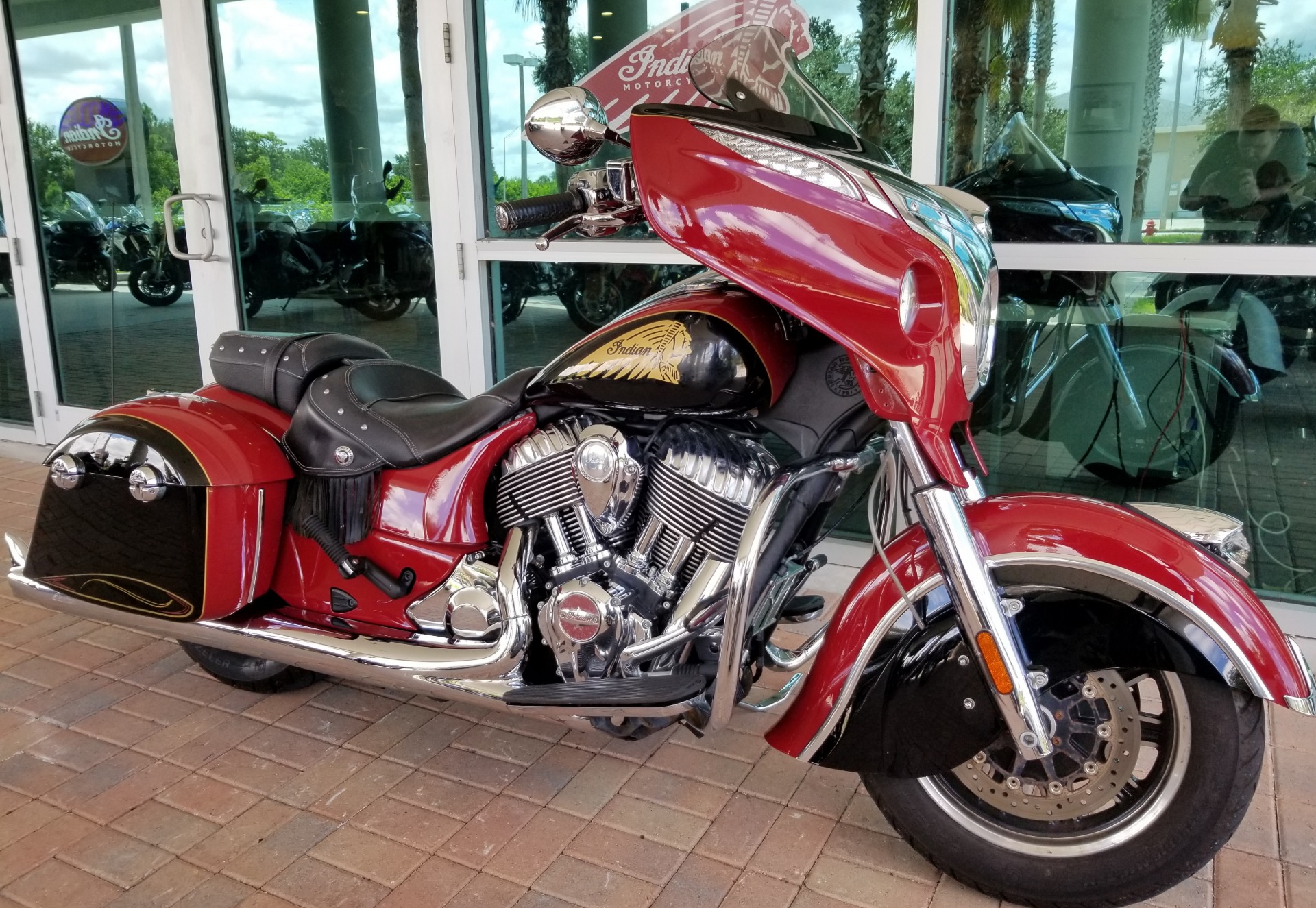 Used 2016 Indian Chieftain® Indian Red | Motorcycles in Palm Bay FL ...