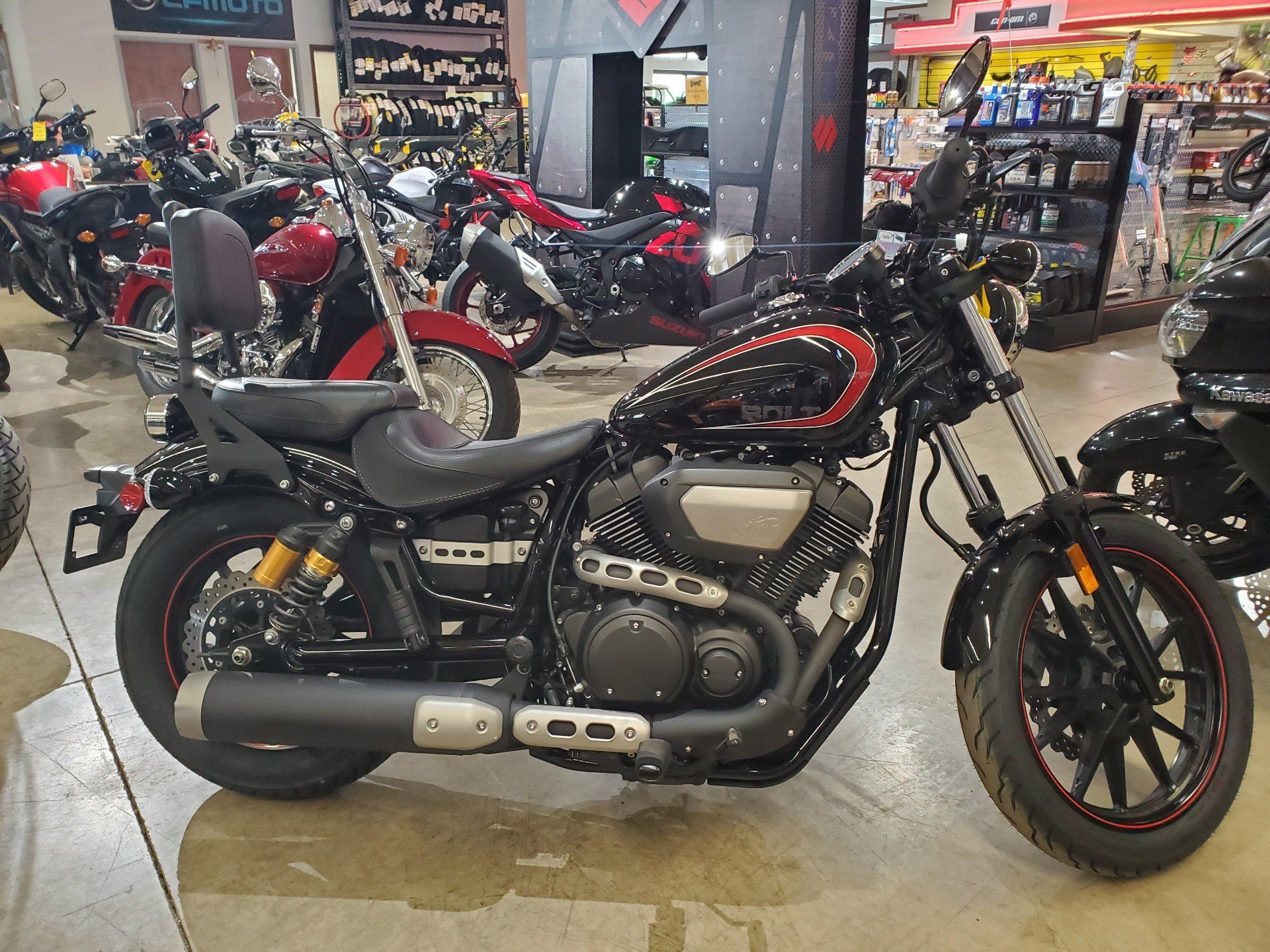 yamaha bolt gas mileage