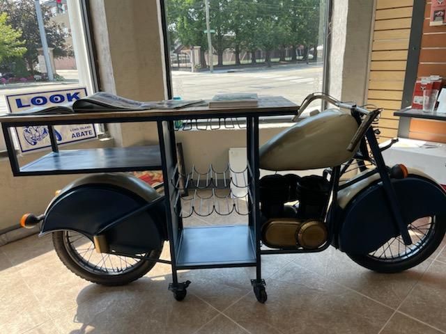 2000 Odes Custom Made Motorcycle Serving Cart in Mineola, New York - Photo 1
