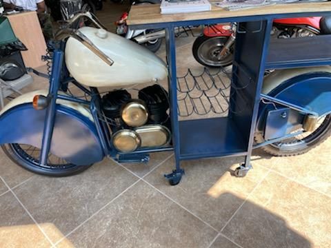 2000 Odes Custom Made Motorcycle Serving Cart in Mineola, New York - Photo 2