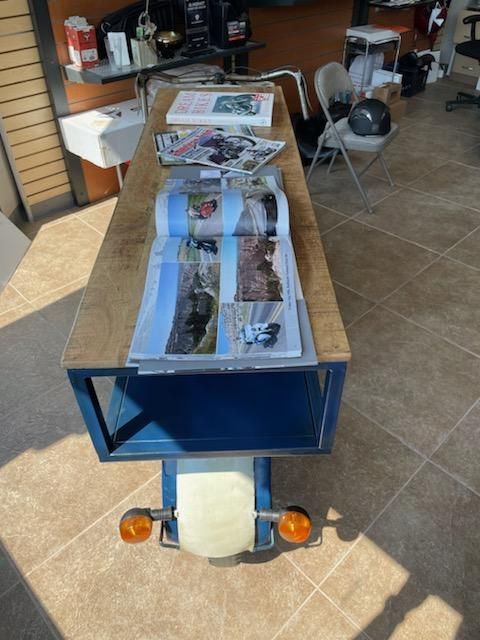 2000 Odes Custom Made Motorcycle Serving Cart in Mineola, New York - Photo 4