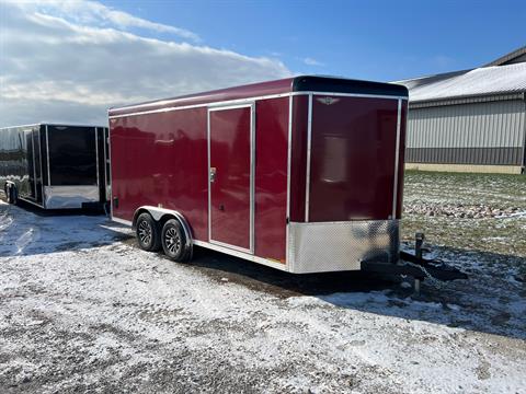 2023 H&H 8x16 Topline V-Nose Enclosed Cargo Trailer in Ottumwa, Iowa - Photo 2