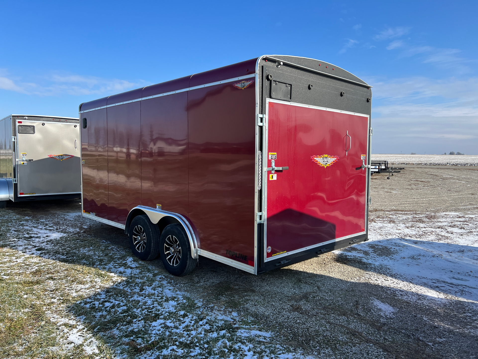 2023 H&H 8x16 Topline V-Nose Enclosed Cargo Trailer in Ottumwa, Iowa - Photo 6