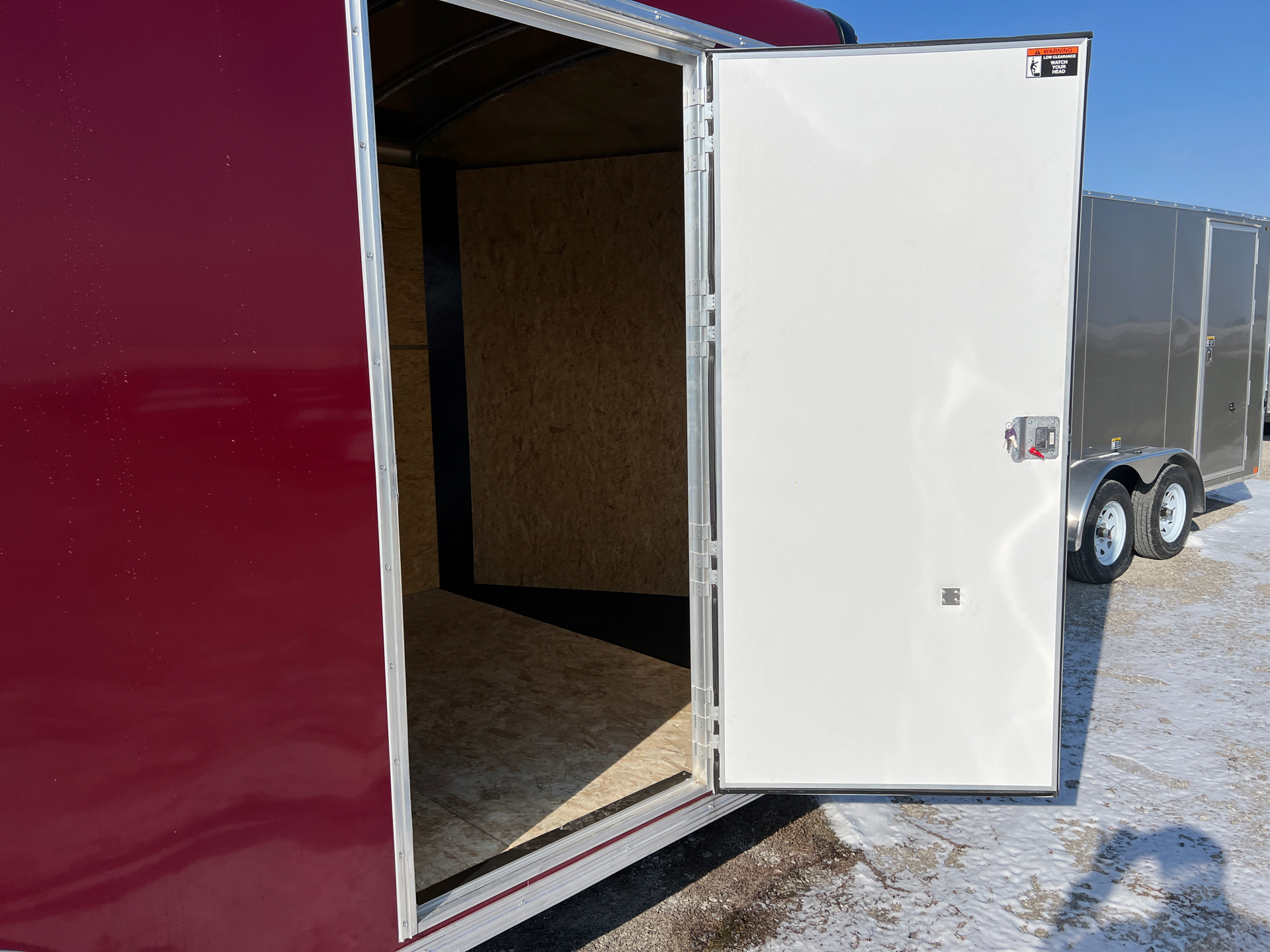 2023 H&H 8x16 Topline V-Nose Enclosed Cargo Trailer in Ottumwa, Iowa - Photo 7