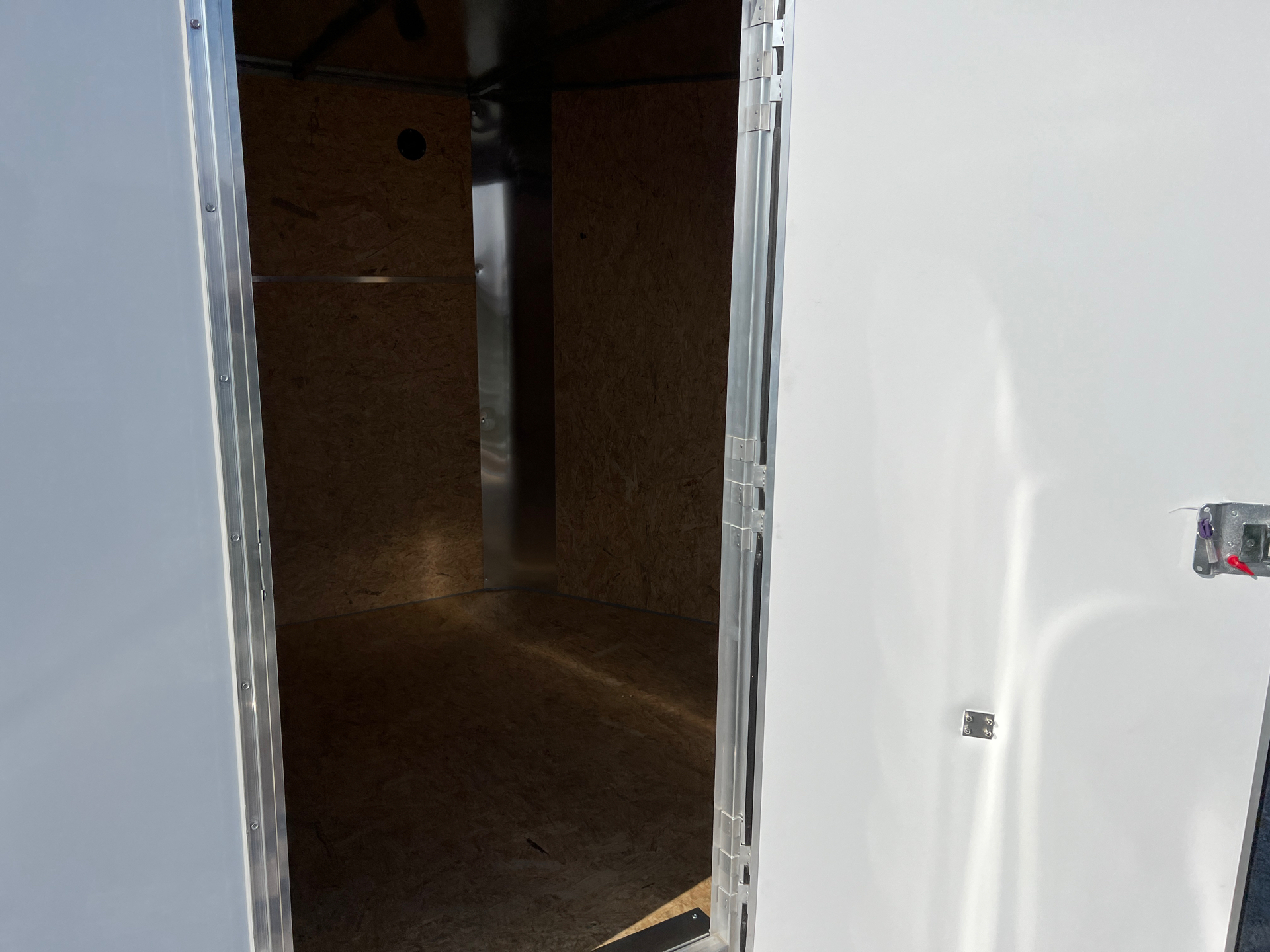 2023 H&H 7x12 Flat Top V-Nose Enclosed Cargo Trailer in Ottumwa, Iowa - Photo 6
